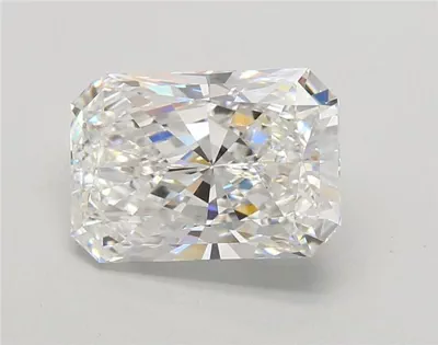 3.50ct E VS1 Rare Carat Ideal Cut Radiant Lab Grown Diamond