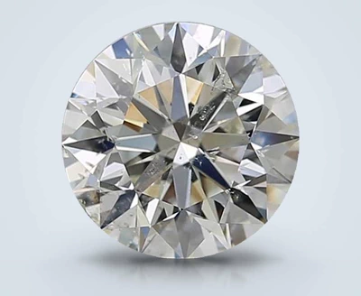 3.01ct I SI2 Excellent Cut Round Diamond