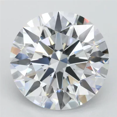 5.05ct D FL Rare Carat Ideal Cut Round Lab Grown Diamond