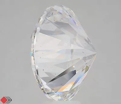 11.01ct F VS2 Rare Carat Ideal Cut Round Lab Grown Diamond