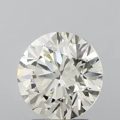 3.52ct J VS2 Very Good Cut Round Lab Grown Diamond