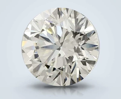 3.52ct J VS2 Very Good Cut Round Lab Grown Diamond