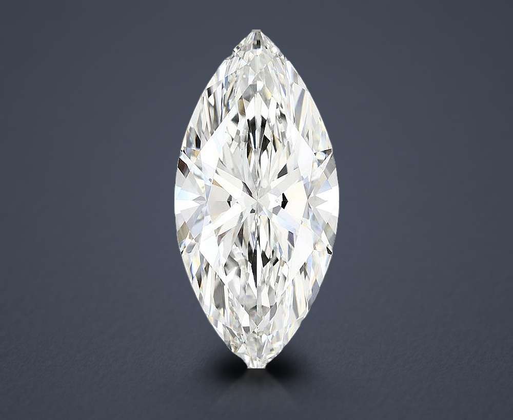 11.54ct E VVS2 Rare Carat Ideal Cut Marquise Lab Grown Diamond
