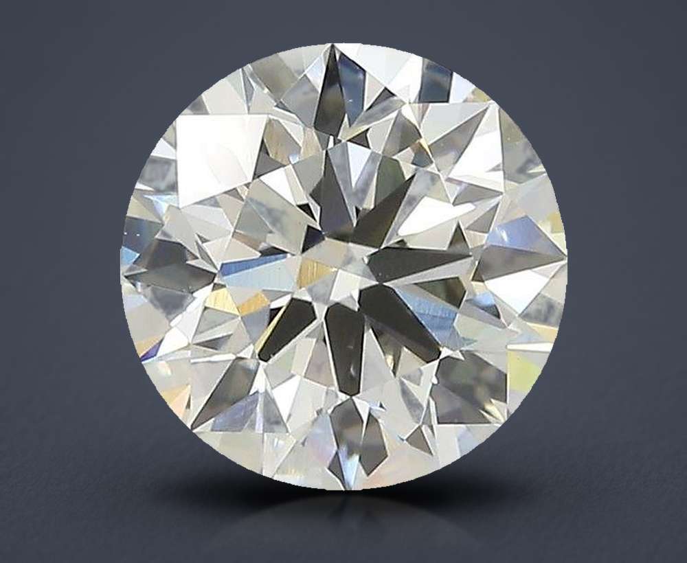 3.00ct J VS1 Rare Carat Ideal Cut Round Lab Grown Diamond
