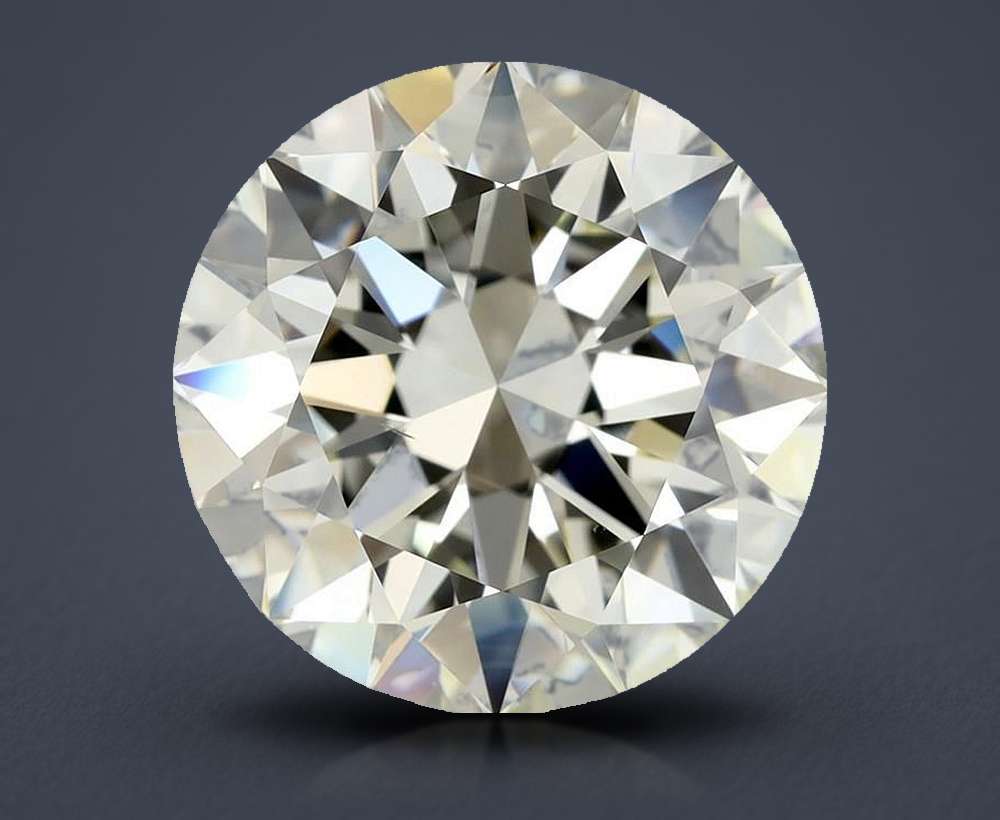 4.50ct K VS2 Rare Carat Ideal Cut Round Diamond
