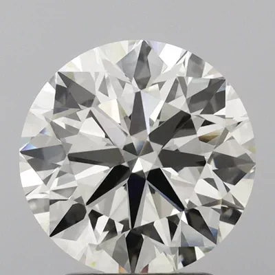 2.83ct I VVS2 Excellent Cut Round Lab Grown Diamond