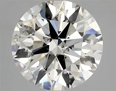 2.77ct K SI2 Rare Carat Ideal Cut Round Diamond