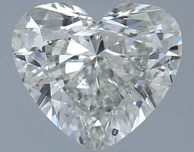 0.91ct J SI2 Rare Carat Ideal Cut Heart Diamond