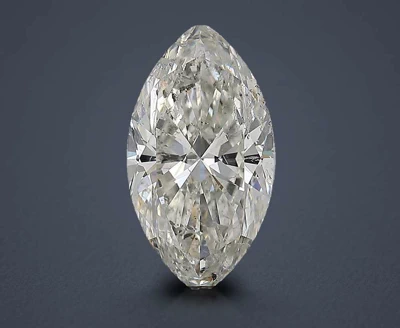 3.01ct H SI2 Rare Carat Ideal Cut Marquise Diamond