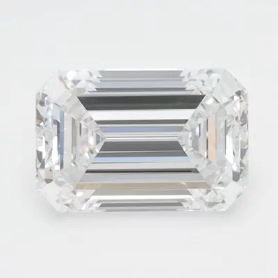 1.53ct D VVS1 Rare Carat Ideal Cut Emerald Lab Grown Diamond