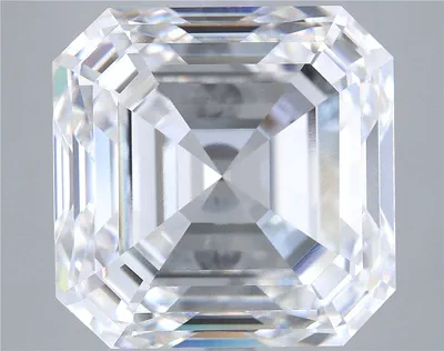 13.02ct F VVS2 Rare Carat Ideal Cut Asscher Lab Grown Diamond
