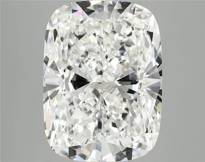 7.35ct F VVS2 Rare Carat Ideal Cut Cushion Lab Grown Diamond