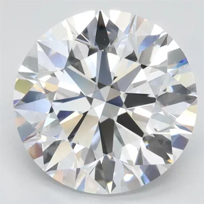 3.31ct D IF Rare Carat Ideal Cut Round Lab Grown Diamond