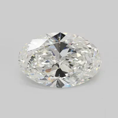 14.11ct F VVS2 Rare Carat Ideal Cut Oval Lab Grown Diamond