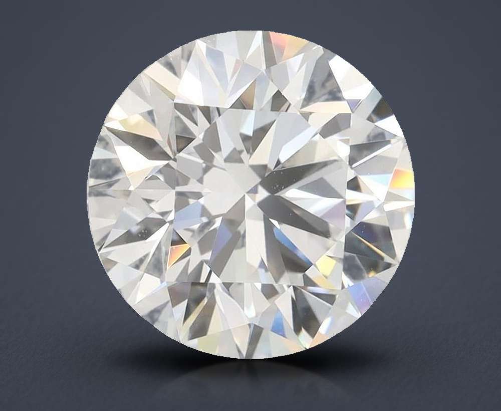 3.00ct D VS1 Rare Carat Ideal Cut Round Lab Grown Diamond