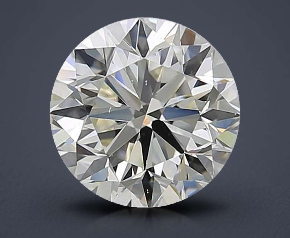 2.50ct K SI1 Very Good Cut Round Diamond