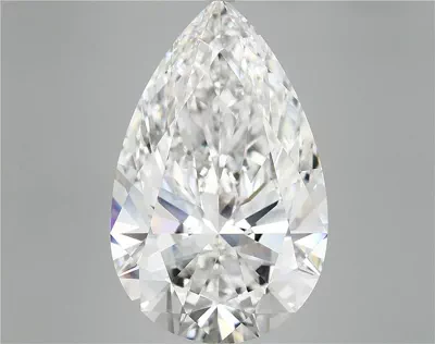 12.54ct E VVS2 Rare Carat Ideal Cut Pear Lab Grown Diamond