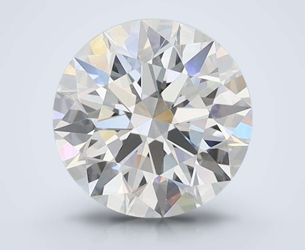1.09ct D FL Rare Carat Ideal Cut Round Lab Grown Diamond