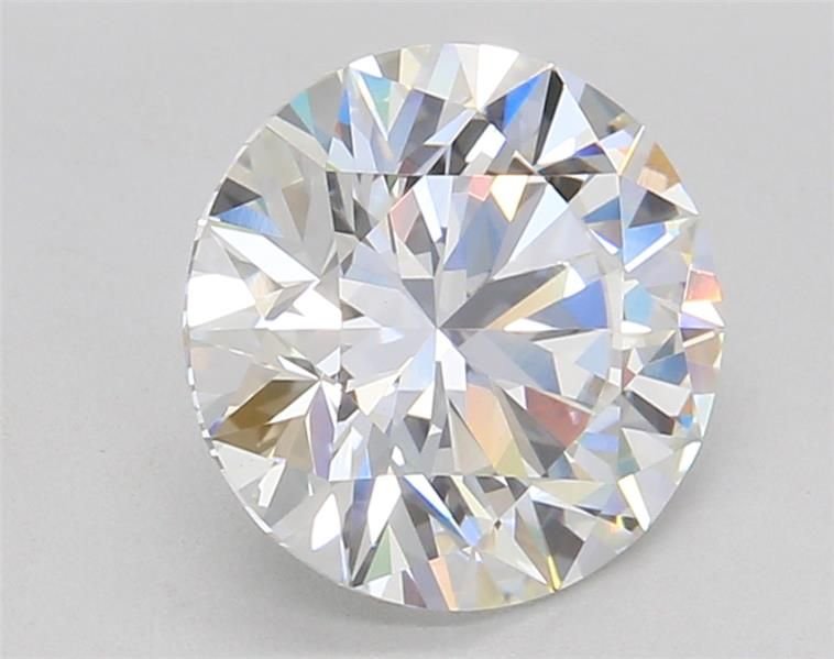3.04ct F VVS2 Rare Carat Ideal Cut Round Lab Grown Diamond