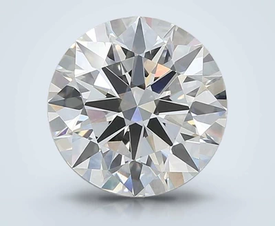 3.04ct F VS1 Rare Carat Ideal Cut Round Lab Grown Diamond