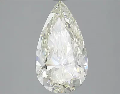 3.01ct K VVS1 Very Good Cut Pear Diamond
