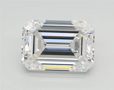 2.05ct E VS2 Rare Carat Ideal Cut Emerald Lab Grown Diamond