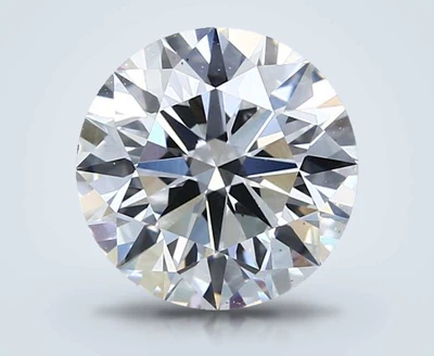 2.50ct E VS2 Rare Carat Ideal Cut Round Lab Grown Diamond