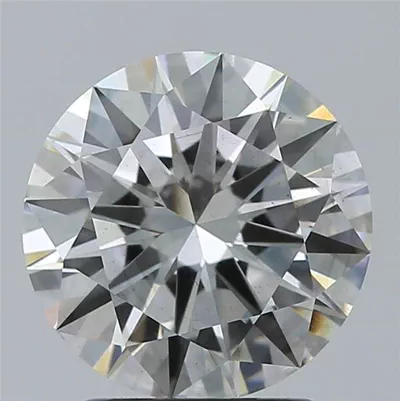 2.02ct H SI1 Excellent Cut Round Lab Grown Diamond