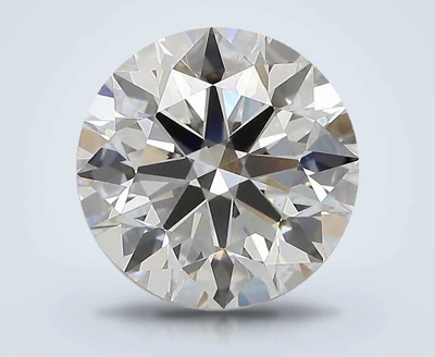 3.58ct D VS1 Rare Carat Ideal Cut Round Lab Grown Diamond