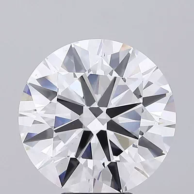7.01ct D VS1 Excellent Cut Round Lab Grown Diamond