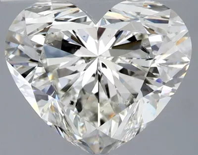 2.09ct I SI2 Rare Carat Ideal Cut Heart Diamond