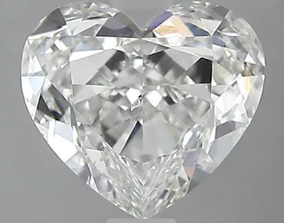 2.03ct G SI2 Very Good Cut Heart Diamond