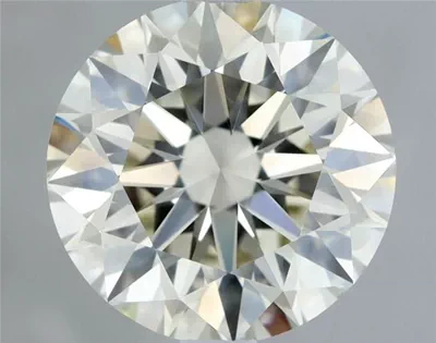 1.54ct K SI1 Rare Carat Ideal Cut Round Diamond