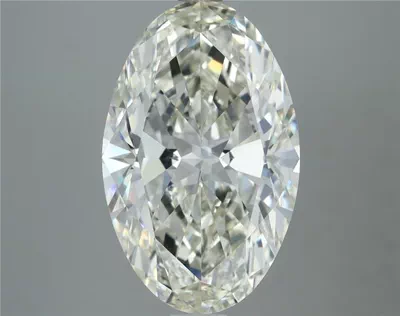 4.01ct J VVS2 Very Good Cut Oval Diamond