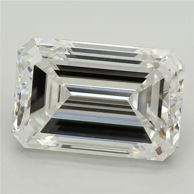 5.53ct E VS1 Very Good Cut Emerald Lab Grown Diamond