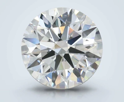 4.41ct D VVS1 Rare Carat Ideal Cut Round Lab Grown Diamond