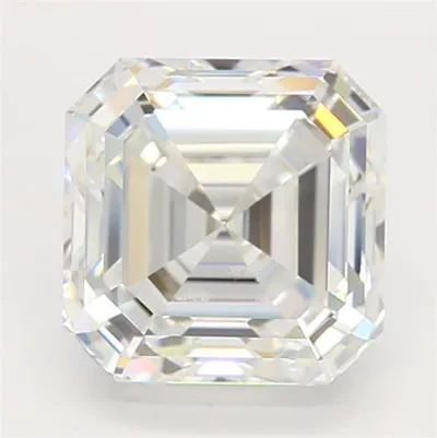 2.01ct F VVS2 Rare Carat Ideal Cut Asscher Lab Grown Diamond