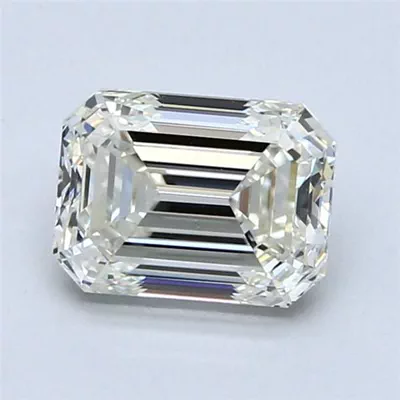 2.00ct J VVS2 Very Good Cut Emerald Diamond