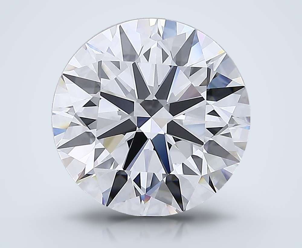 6.76ct G IF Rare Carat Ideal Cut Round Lab Grown Diamond