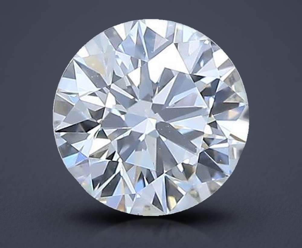 1.00ct F VS1 Rare Carat Ideal Cut Round Diamond