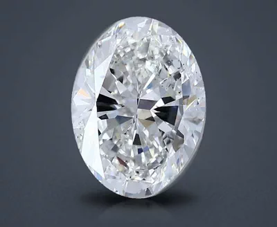3.02ct H SI2 Very Good Cut Oval Diamond