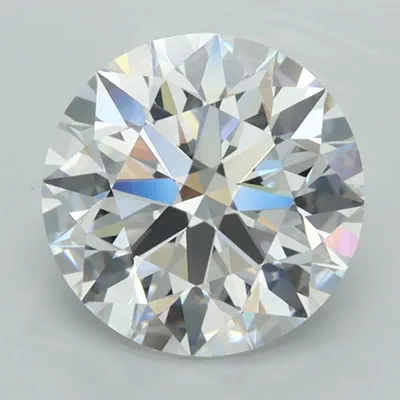 2.54ct D VVS1 Ideal Cut Round Lab Grown Diamond