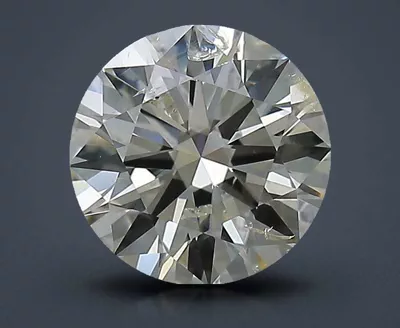2.01ct K SI2 Rare Carat Ideal Cut Round Diamond