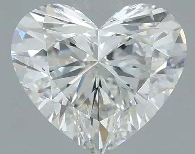 1.08ct H SI1 Rare Carat Ideal Cut Heart Diamond
