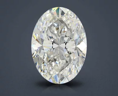 6.03ct F SI1 Rare Carat Ideal Cut Oval Diamond