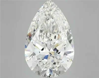 10.35ct F VVS2 Rare Carat Ideal Cut Pear Lab Grown Diamond
