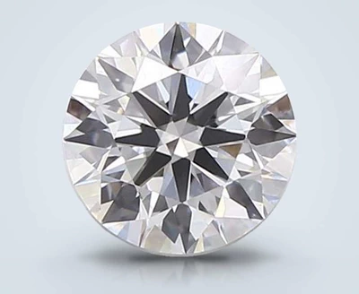 1.23ct E VVS1 Rare Carat Ideal Cut Round Lab Grown Diamond