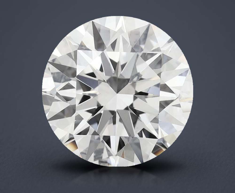 3.01ct H VS1 Excellent Cut Round Lab Grown Diamond
