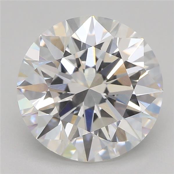 2.01ct D VS1 Excellent Cut Round Lab Grown Diamond