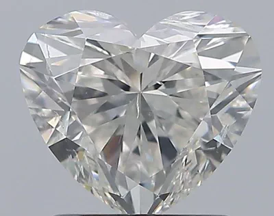 1.51ct H SI2 Rare Carat Ideal Cut Heart Diamond